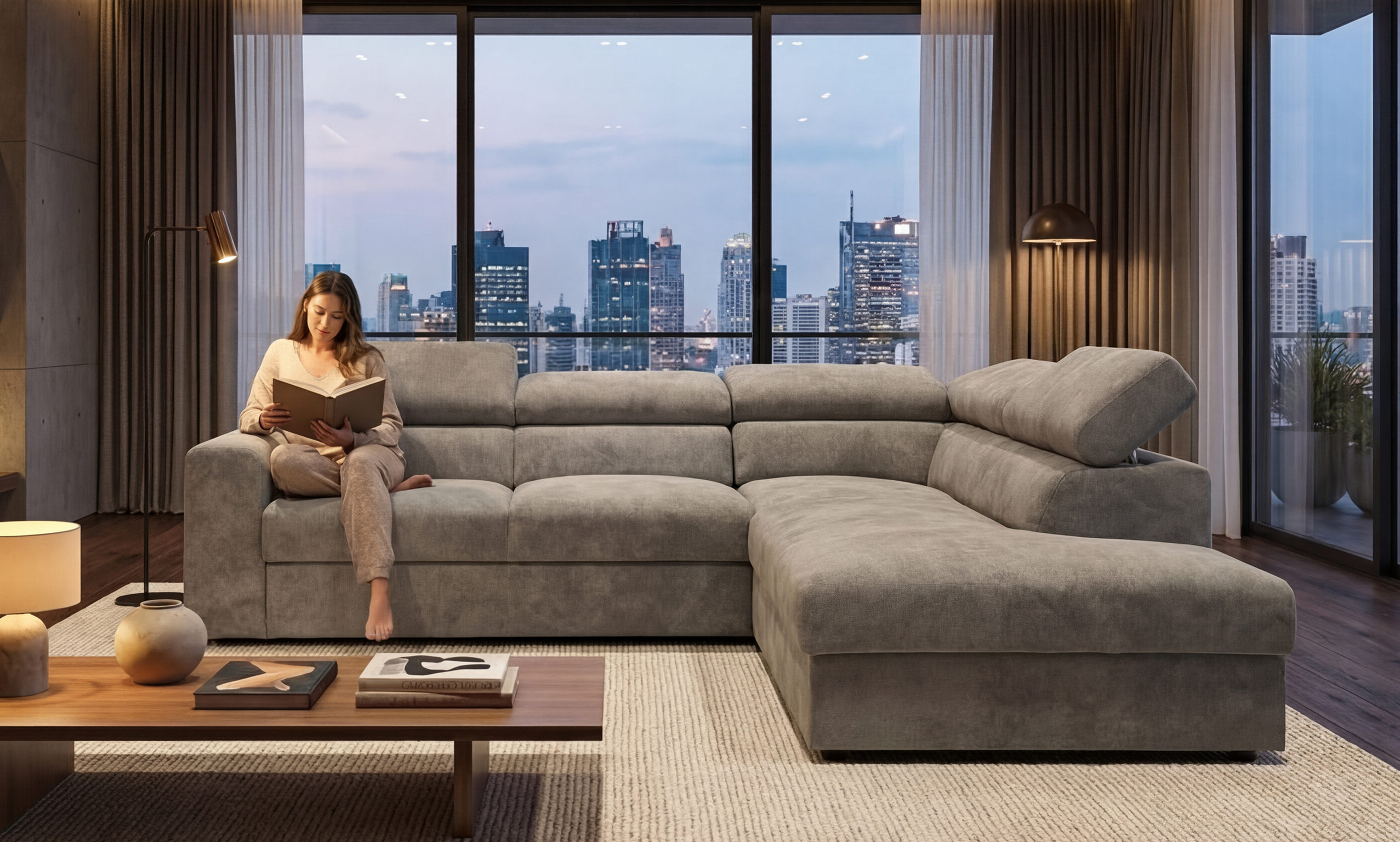 Coltar extensibil Belisa, bej deschis  3